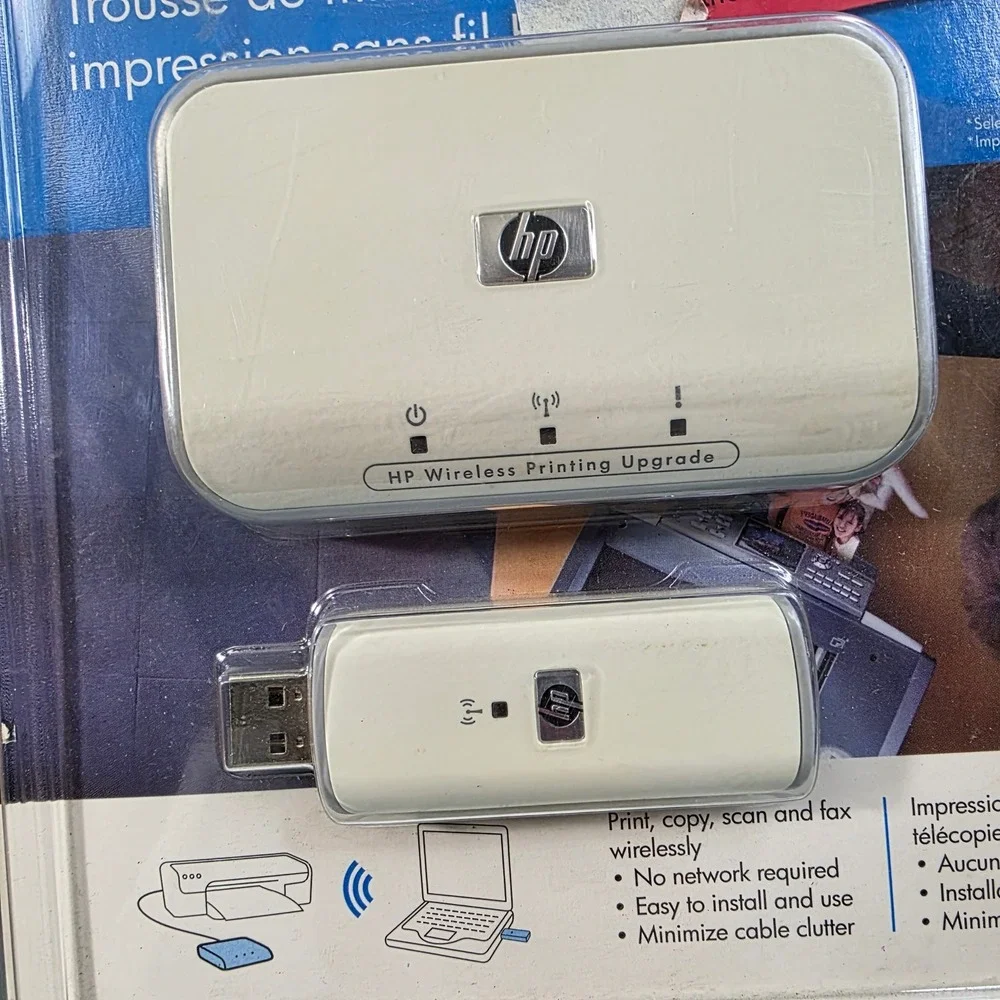 HP Wireless Printing Upgrade Q6236A A2L White 802.11g Networking Kit